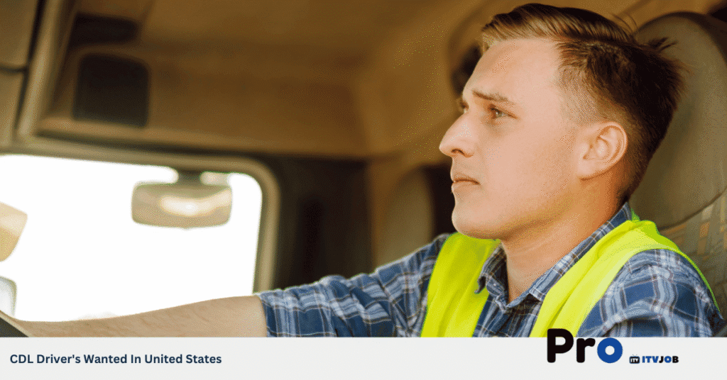 CDL Driver's Wanted In United States