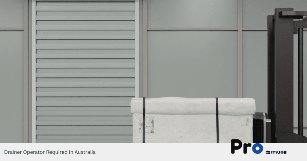 Drainer Operator Required In Australia