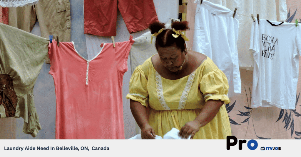 Laundry Aide Need In Belleville, ON, Canada