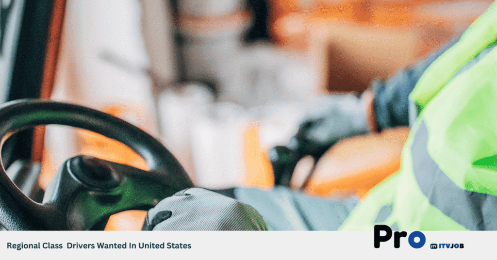 Regional Class A Drivers Wanted In United States