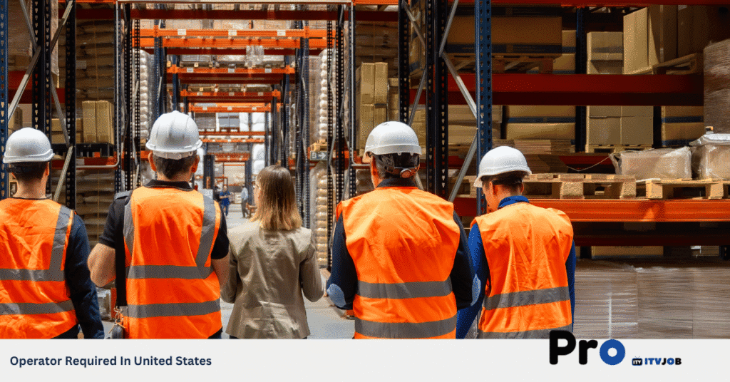 Operator Required In United States