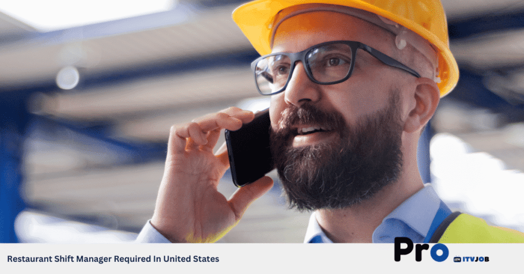 Restaurant Shift Manager Required In United States