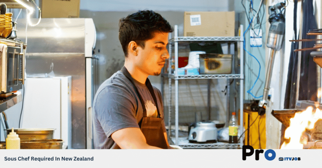 Sous Chef Required In New Zealand