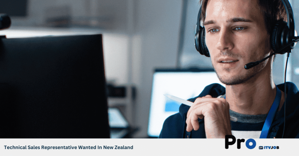 Technical Sales Representative Wanted In New Zealand